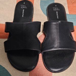 Time Tru black slides